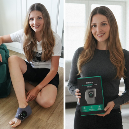KNEVA™ — Appareil de massage des pieds pour un soulagement immédiat et durable