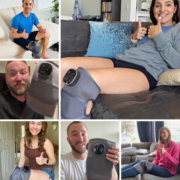 Appareil de massage genoux Kneva « Triple Action »